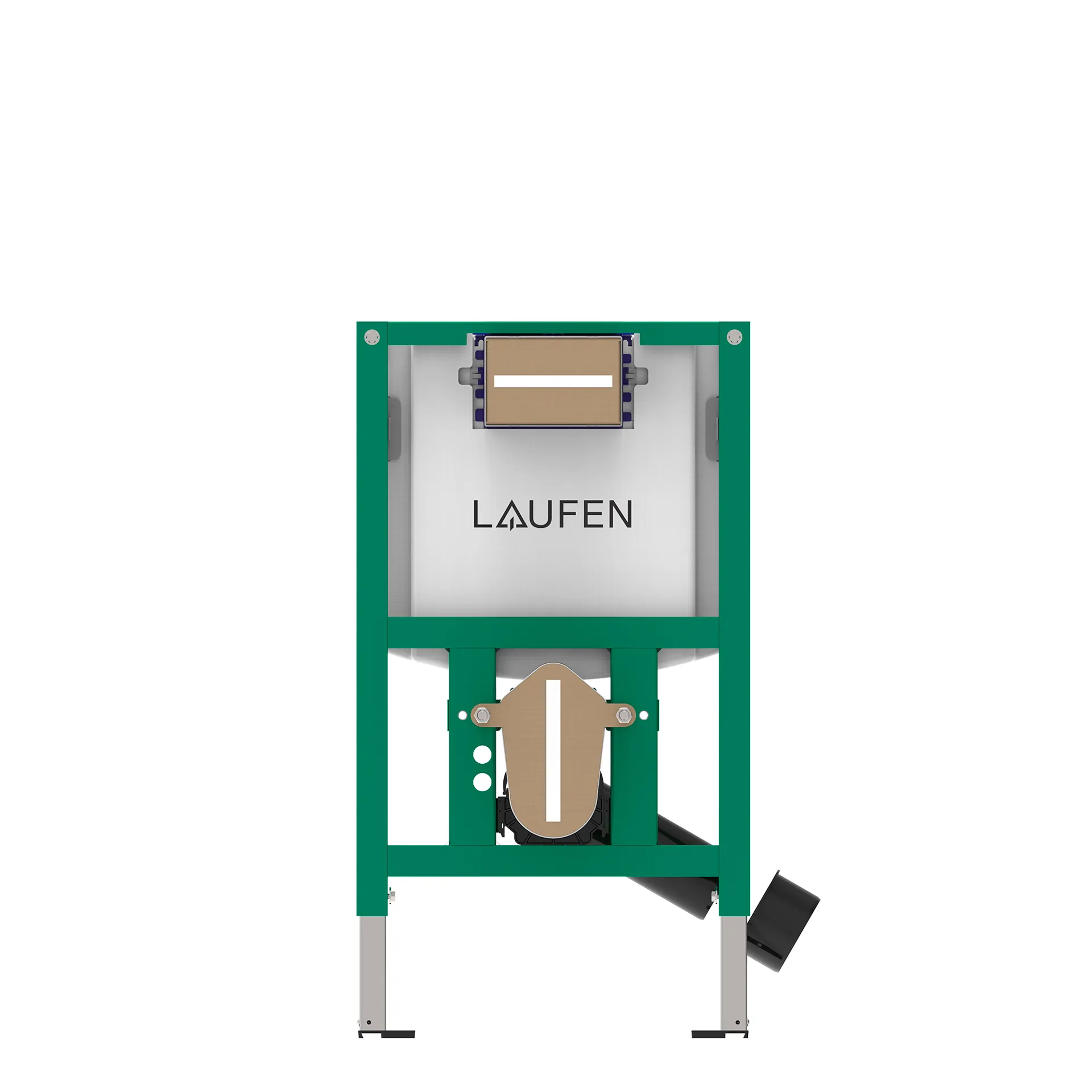 Installationselement INEOLINK mit Spülkasten für Wand-WC und Dusch-WC, Bauhöhe 820 mm, Stahlrahmen, Füße höhenverstellbar und drehbar, Spülkasten für Frontbetätigung und Betätigung von oben, mit Dual-Flush 2-MengenSpülsystem Installationselement INEOLINK mit Spülkasten für Wand-WC und Dusch-WC, Bauhöhe 820 mm, Stahlrahmen, Füße höhenverstellbar und drehbar, Spülkasten für Frontbetätigung und Betätigung von oben, mit Dual-Flush 2-MengenSpülsystem