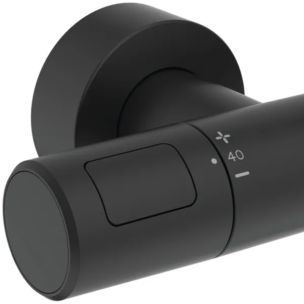 Ideal Standard Ceratherm T25+ Eco Duschsystem mit Brausethermostat Silk Black Ideal Standard Ceratherm T25+ Eco Duschsystem mit Brausethermostat Silk Black