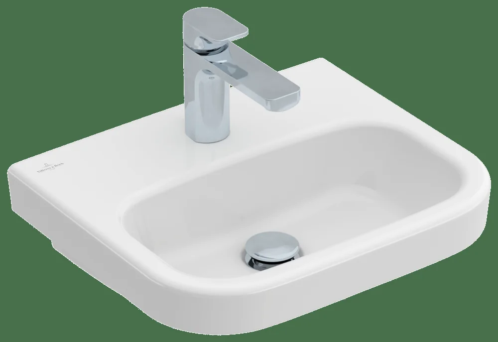 Villeroy & Boch Architectura Handwaschbecken 450x380mm re-eckig 1HL. o. ÜL. Weiß Alpin Villeroy & Boch Architectura Handwaschbecken 450x380mm re-eckig 1HL. o. ÜL. Weiß Alpin