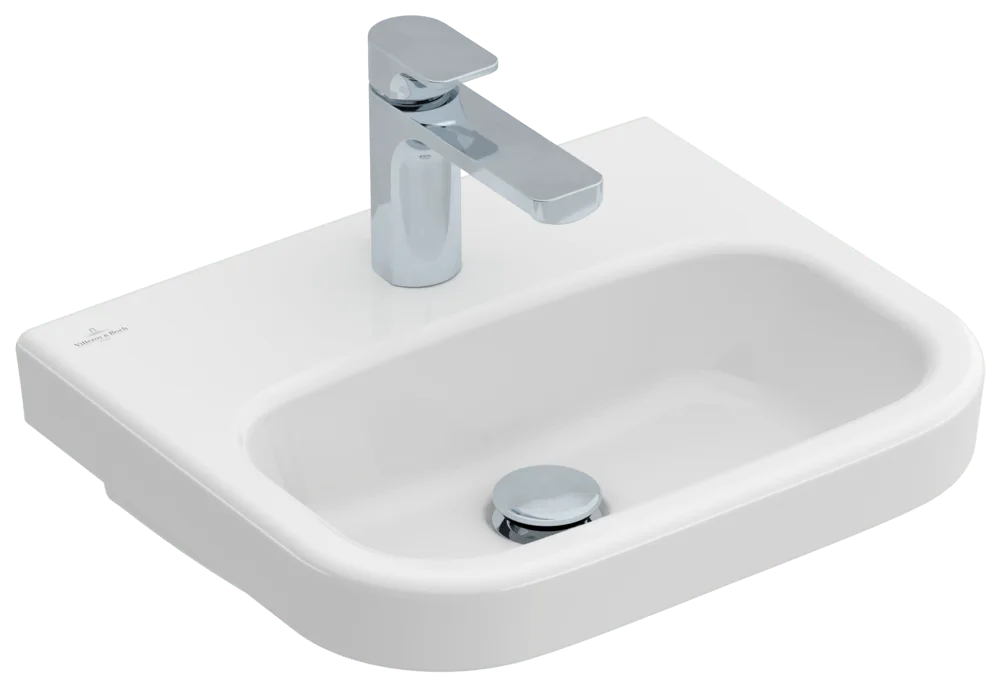 Villeroy & Boch Architectura Handwaschbecken 450x380mm re-eckig 1HL. o. ÜL. Weiß Alpin Villeroy & Boch Architectura Handwaschbecken 450x380mm re-eckig 1HL. o. ÜL. Weiß Alpin
