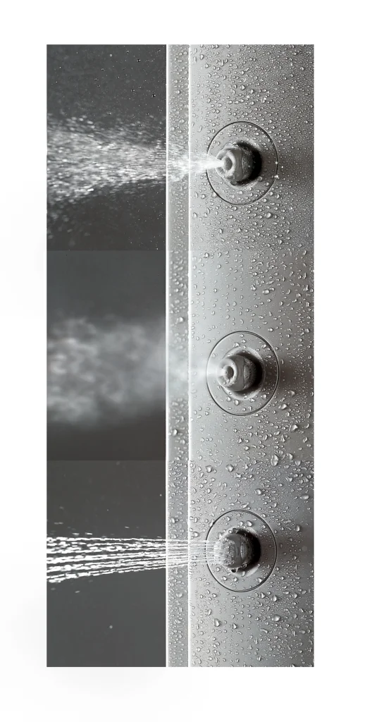 Hansgrohe Wechsel-Strahleinsatz Massagestrahl, Chrom – verstellbare Seitenbrause, 360° Drehbereich, Normalstrahl, 3 l/min Durchfluss Hansgrohe Wechsel-Strahleinsatz Massagestrahl, Chrom – verstellbare Seitenbrause, 360° Drehbereich, Normalstrahl, 3 l/min Durchfluss