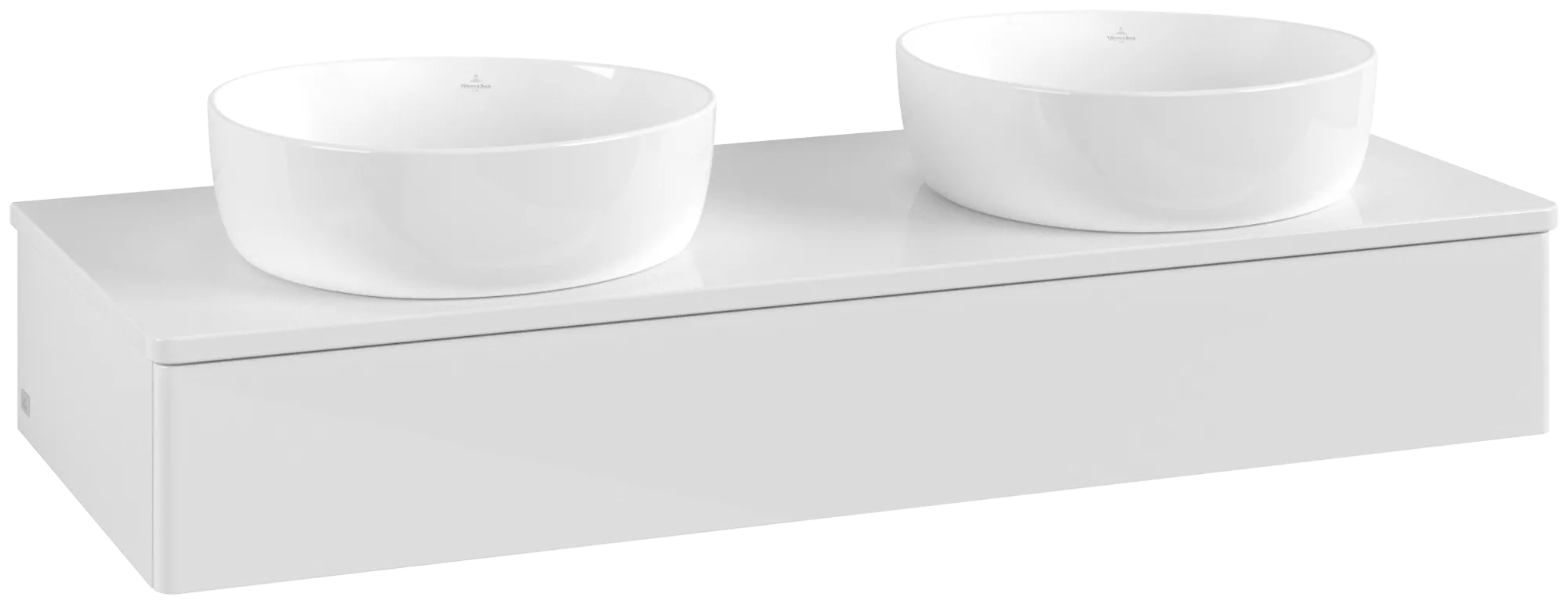 Villeroy & Boch Antao Waschbeckenunterschrank L13_5 1200x190x500mm Glossy White