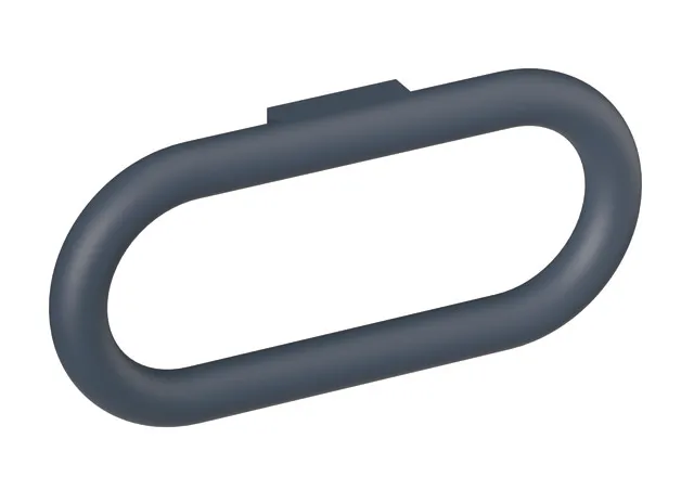 HEWI Handtuchring „Serie 477“ 32 × 15 × 2,8 cm in Anthrazitgrau HEWI Handtuchring „Serie 477“ 32 × 15 × 2,8 cm in Anthrazitgrau