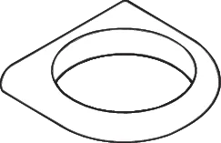 HEWI Halter „Serie 477“ 14,1 cm HEWI Halter „Serie 477“ 14,1 cm