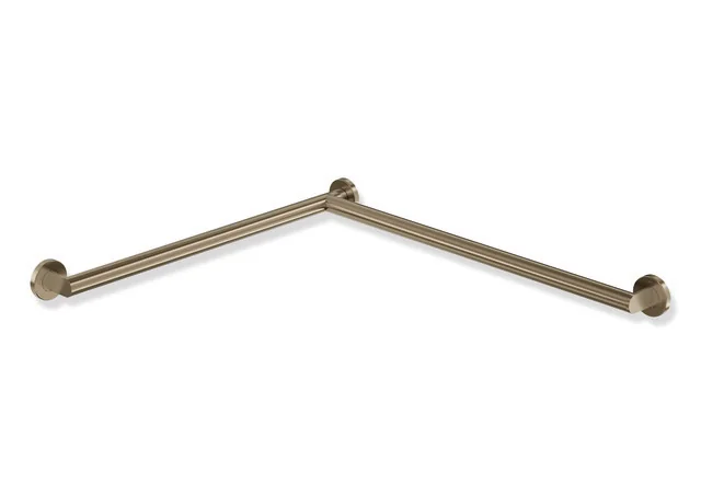 HEWI Dusch- und Wannenhandlauf System 900, PVD bronze gebürstet, 32 mm Durchmesser, 647 mm Länge, rechts HEWI Dusch- und Wannenhandlauf System 900, PVD bronze gebürstet, 32 mm Durchmesser, 647 mm Länge, rechts