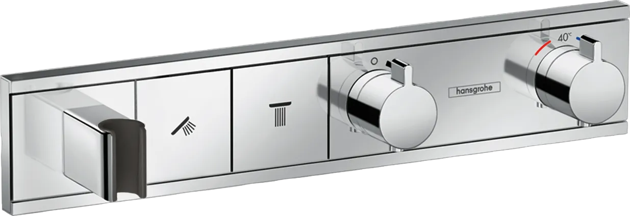 Hansgrohe RainSelect Thermostat Unterputz für 2 Verbraucher Chrom Hansgrohe RainSelect Thermostat Unterputz für 2 Verbraucher Chrom