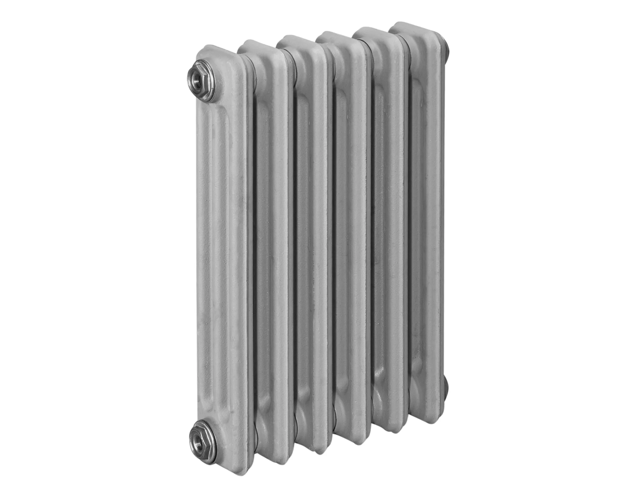 Beispielbild eines Heizkörpers mit 6 Gliedern ASW DIN-Gussradiator Berlin grundiert, 7 Glieder, BH 580 NA 500 BL 420 BT 110