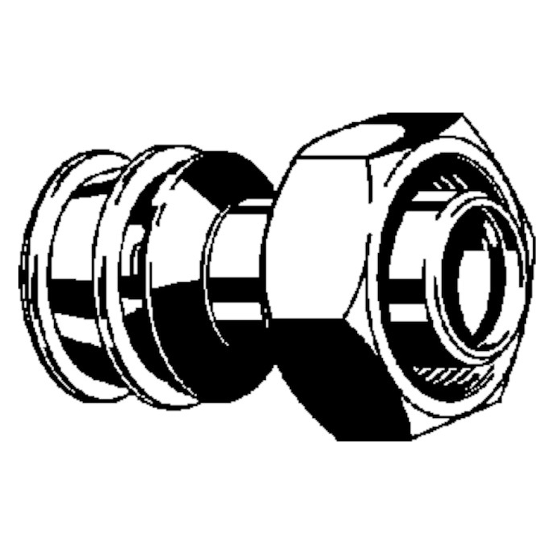 Viega „Raxofix“ Anschlussverschraubung 20 mm × 3/4″