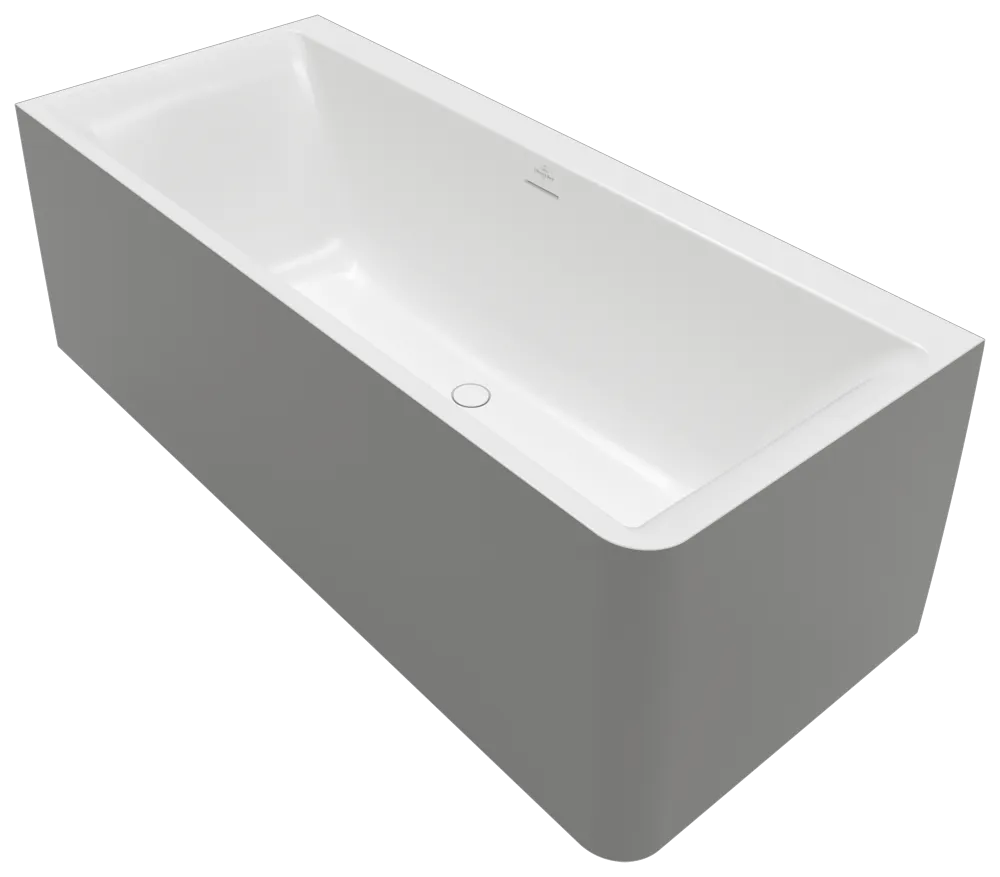 Subway 3.0, Badewanne, Maße: 1800 x 800 mm, Vorwand-Badewanne, linke Ausführung, Quaryl, Inhalt (L) inkl. 1 Pers.: 219, im Lieferumfang: 1 x Vorwand-