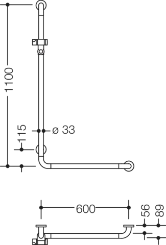 HEWI Haltegriff „Serie 801“