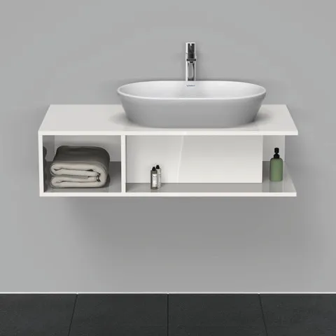 Duravit Waschtischunterschrank wandhängend „D-Neo“ 100 × 26 × 55 cm Weiß Hochglanz Duravit Waschtischunterschrank wandhängend „D-Neo“ 100 × 26 × 55 cm Weiß Hochglanz