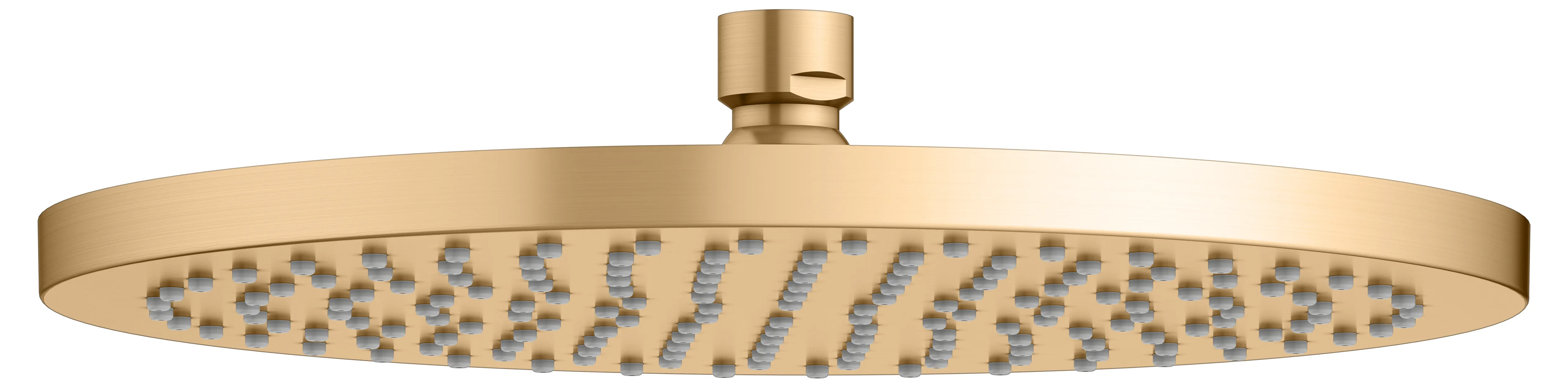 Brausen und Brausezubehör Kopfbrause rund 250 mm Messing gebürstet Brausen und Brausezubehör Kopfbrause rund 250 mm Messing gebürstet