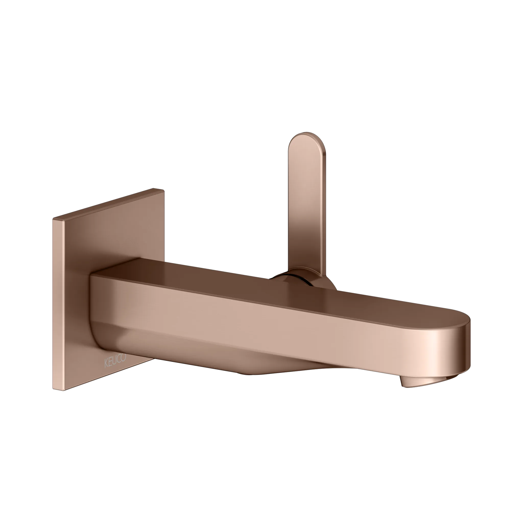 IXMO Einhebel-Waschtischmischer UP Ausladung 165 mm/IXMO Flat Rotgold geb.