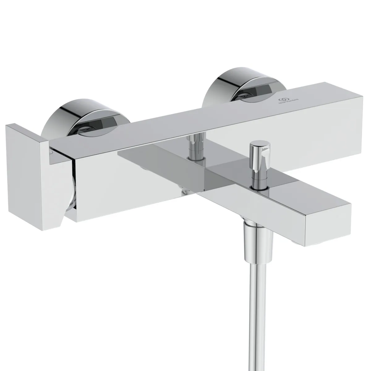 Ideal Standard Badearmatur Aufputz Extra Ausladung 188mm mit Stab-Handbrause Chrom Ideal Standard Badearmatur Aufputz Extra Ausladung 188mm mit Stab-Handbrause Chrom