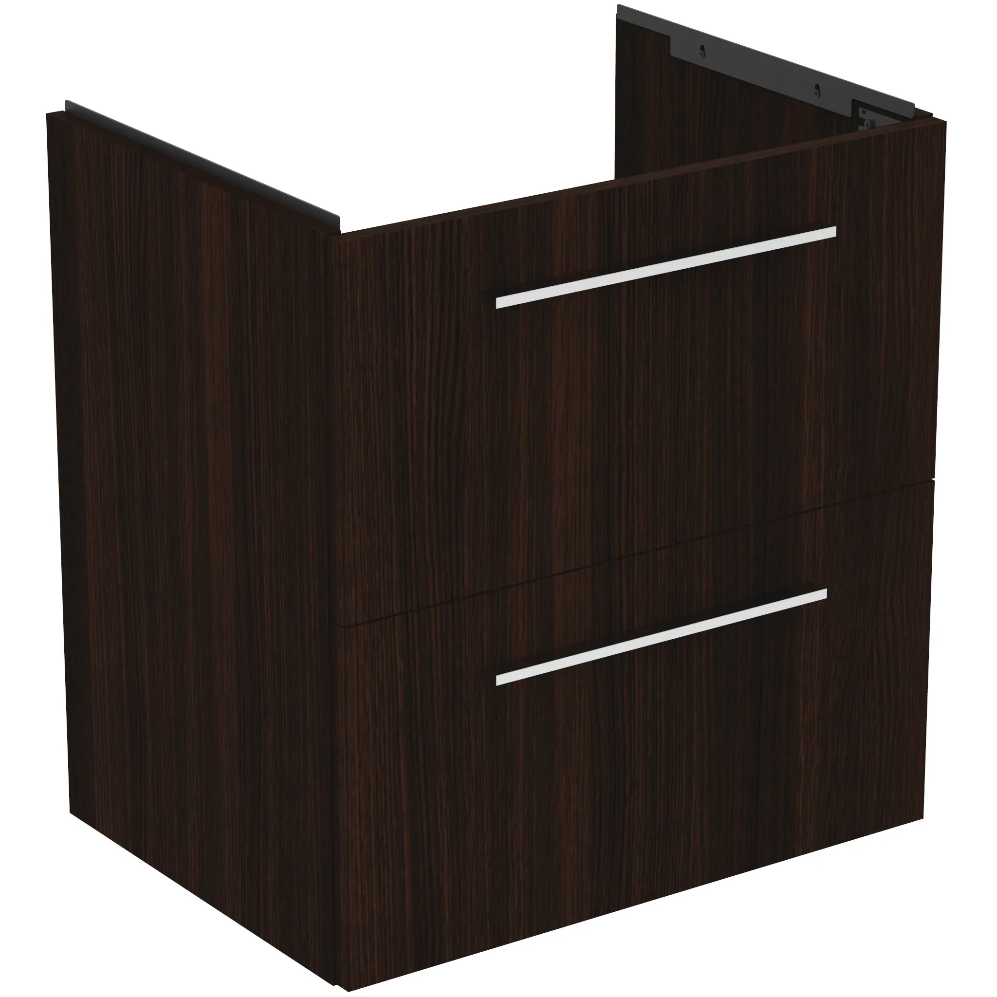 Ideal Standard i.life A Möbelwaschtischunterschrank, 2 Auszüge, Coffee Oak, 600x440x630 mm