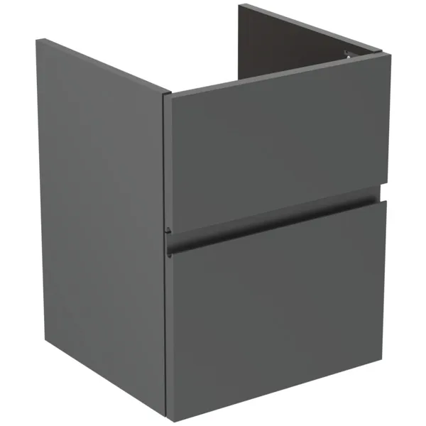 Ideal Standard Waschtischunterschrank Finesse 430x402x540mm 2 Auszüge Anthrazit matt Ideal Standard Waschtischunterschrank Finesse 430x402x540mm 2 Auszüge Anthrazit matt