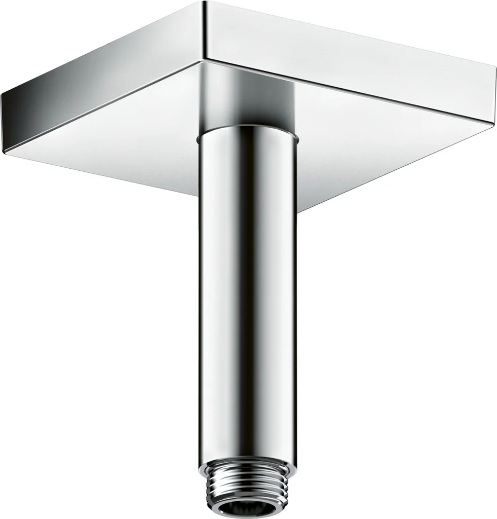 Hansgrohe AXOR ShowerSolutions Deckenanschlussstück 100 mm eckig Chrom Aufputzmontage Messing G 1/2 Hansgrohe AXOR ShowerSolutions Deckenanschlussstück 100 mm eckig Chrom Aufputzmontage Messing G 1/2