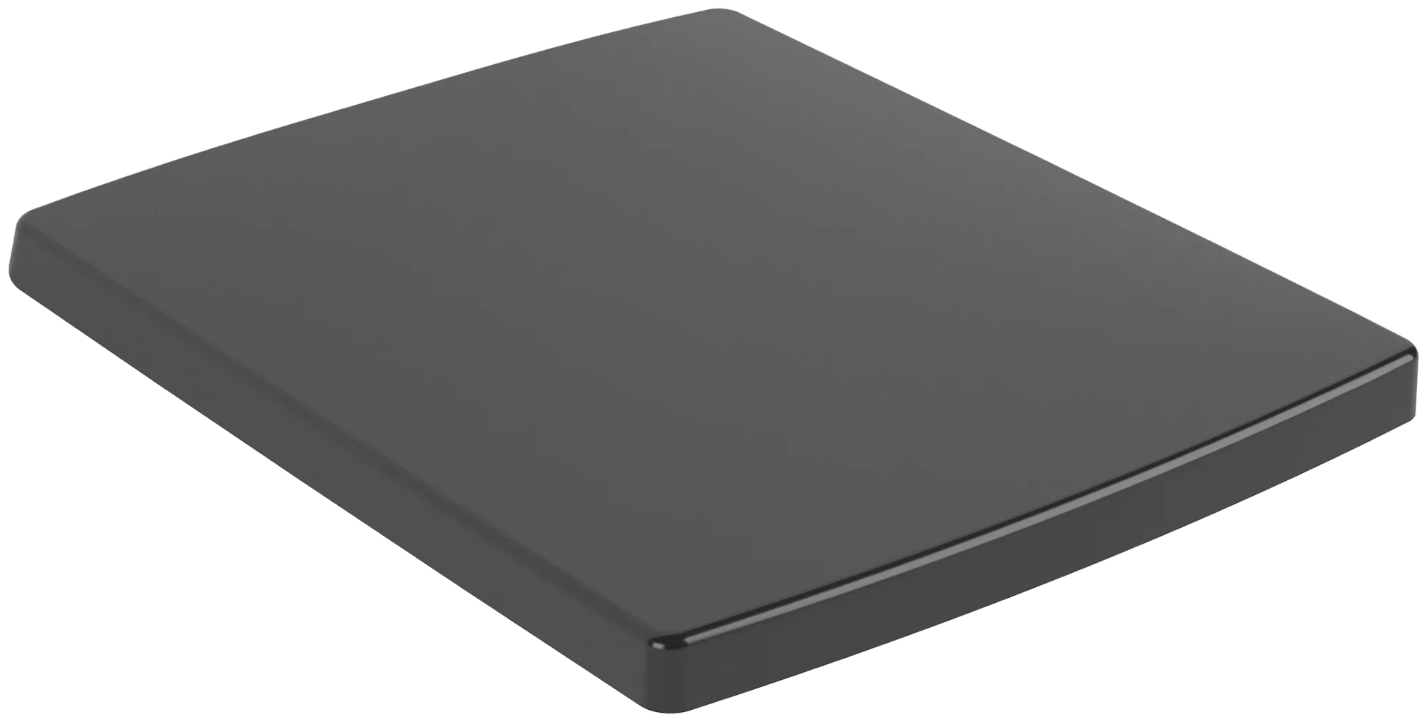Villeroy & Boch WC-Sitz Memento 2.0 Pure Black CeramicPlus, 378x452x43 mm, mit SoftClosing und QuickRelease