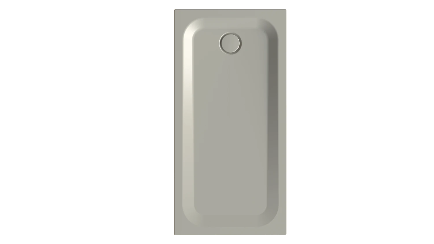 Bette rechteck Duschwanne „BetteUltra“ 1400 × 700 mm ohne Oberflächenbeschichtung, mit BetteGlasur Plus, ohne Wannenträger, in Stone