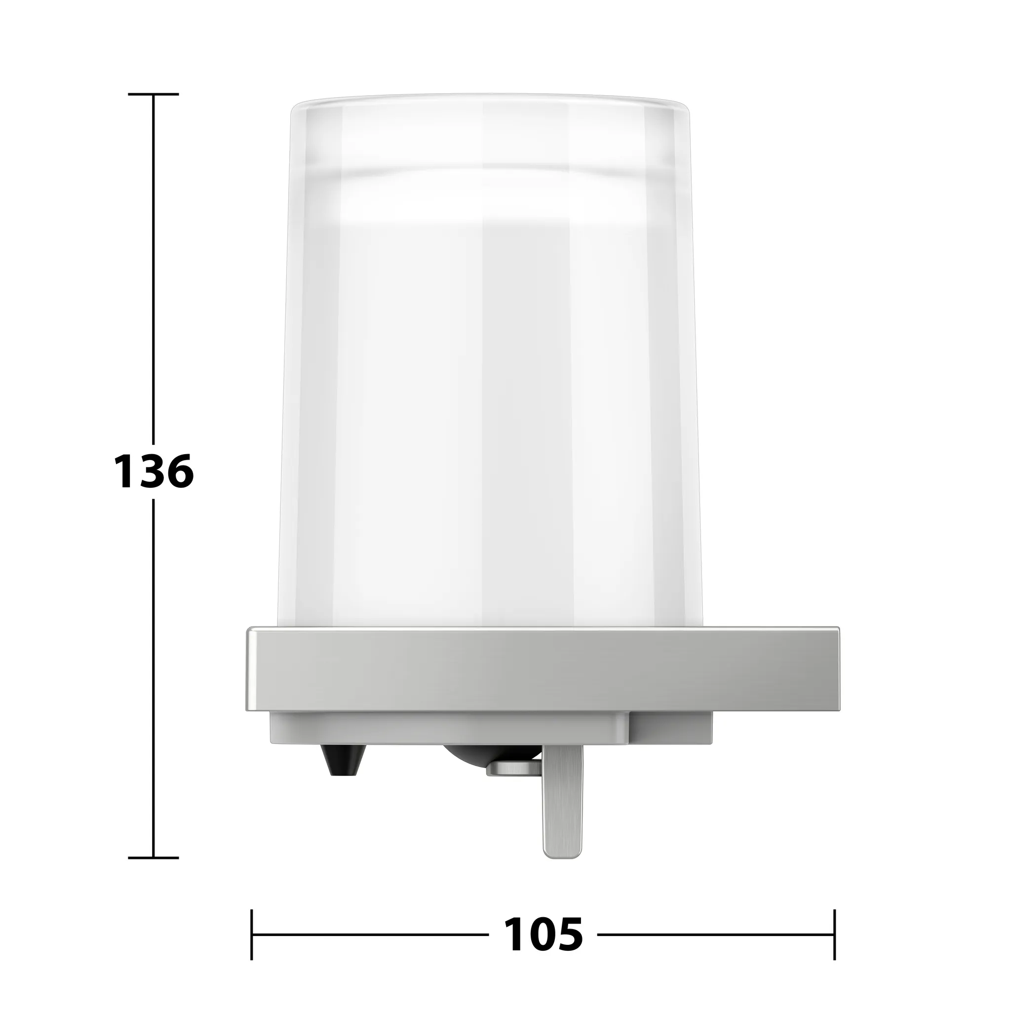 KEUCO EDITION 11 Seifenspender für Flüssigseife mit Stülpbecher KEUCO EDITION 11 Seifenspender für Flüssigseife mit Stülpbecher