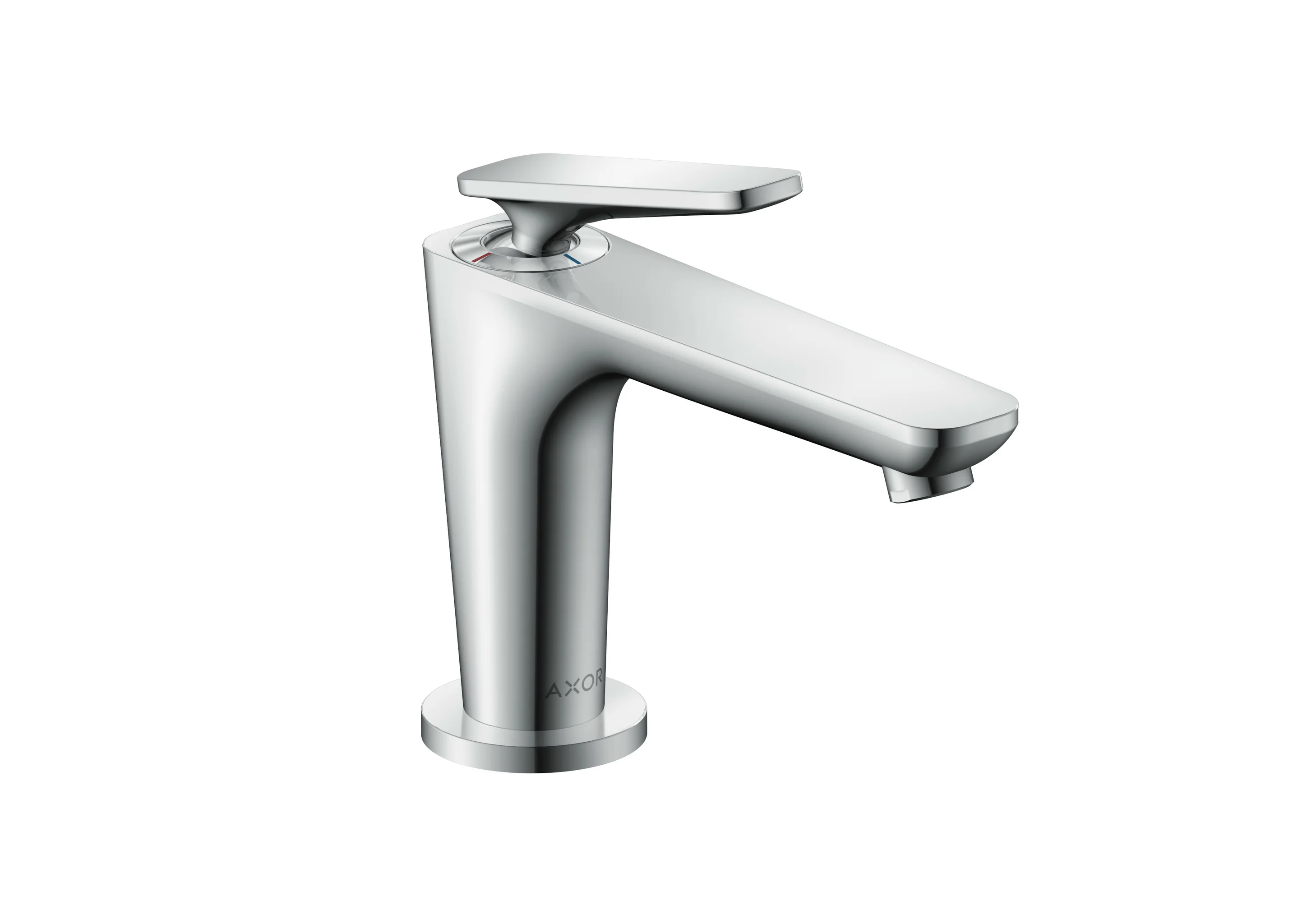 Hansgrohe AXOR Citterio C Einhebel-Waschtischmischer 90° mit CoolStart, Chrom, Ausladung 128 mm, Auslaufhöhe 90 mm Hansgrohe AXOR Citterio C Einhebel-Waschtischmischer 90° mit CoolStart, Chrom, Ausladung 128 mm, Auslaufhöhe 90 mm