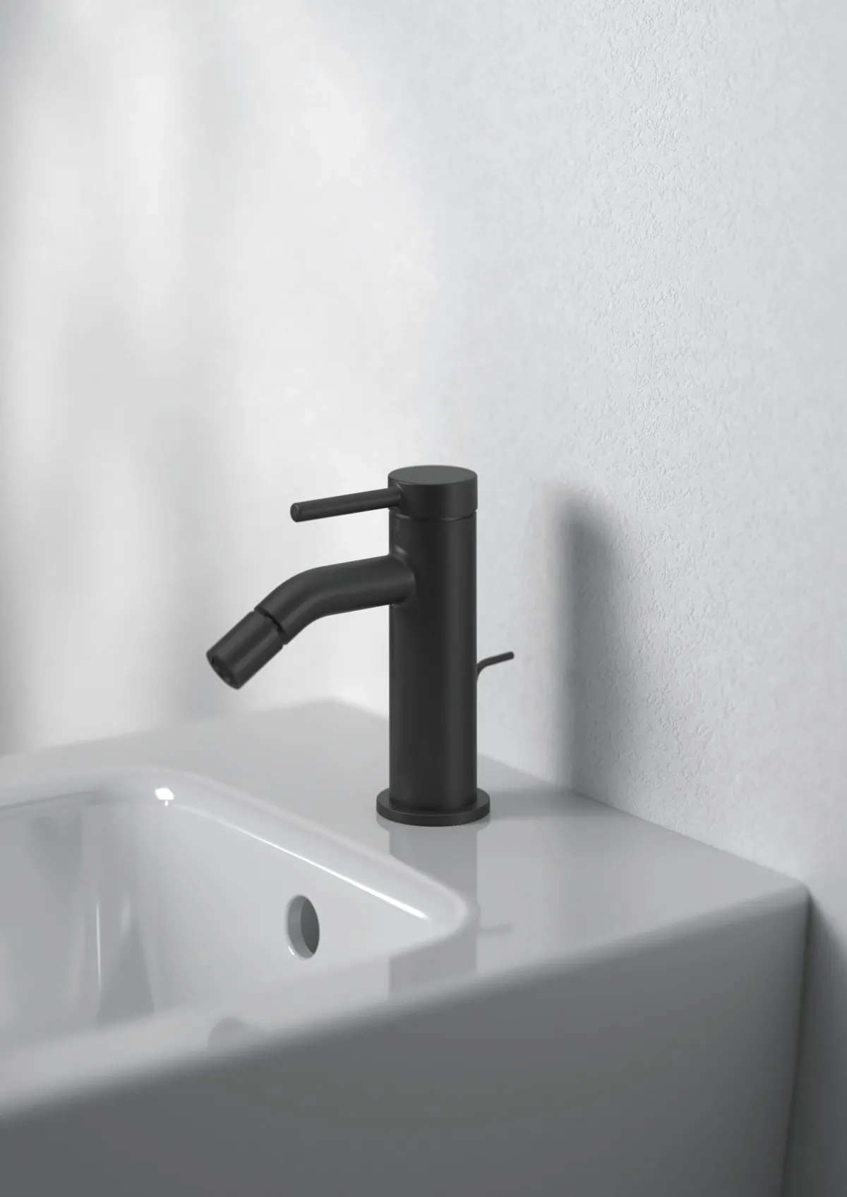 Bidetarmatur Ceraline Nuovo Ausladung 105mm mit Ablaufgarnitur Chrom Bidetarmatur Ceraline Nuovo Ausladung 105mm mit Ablaufgarnitur Chrom