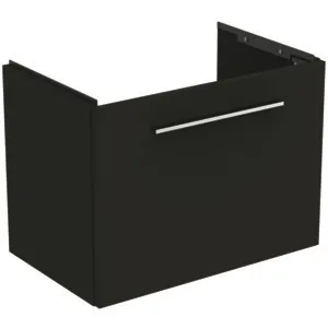 Ideal Standard Möbelwaschtischunterschrank i.life S 1 Auszug 600x375x440mm Carbongrau matt