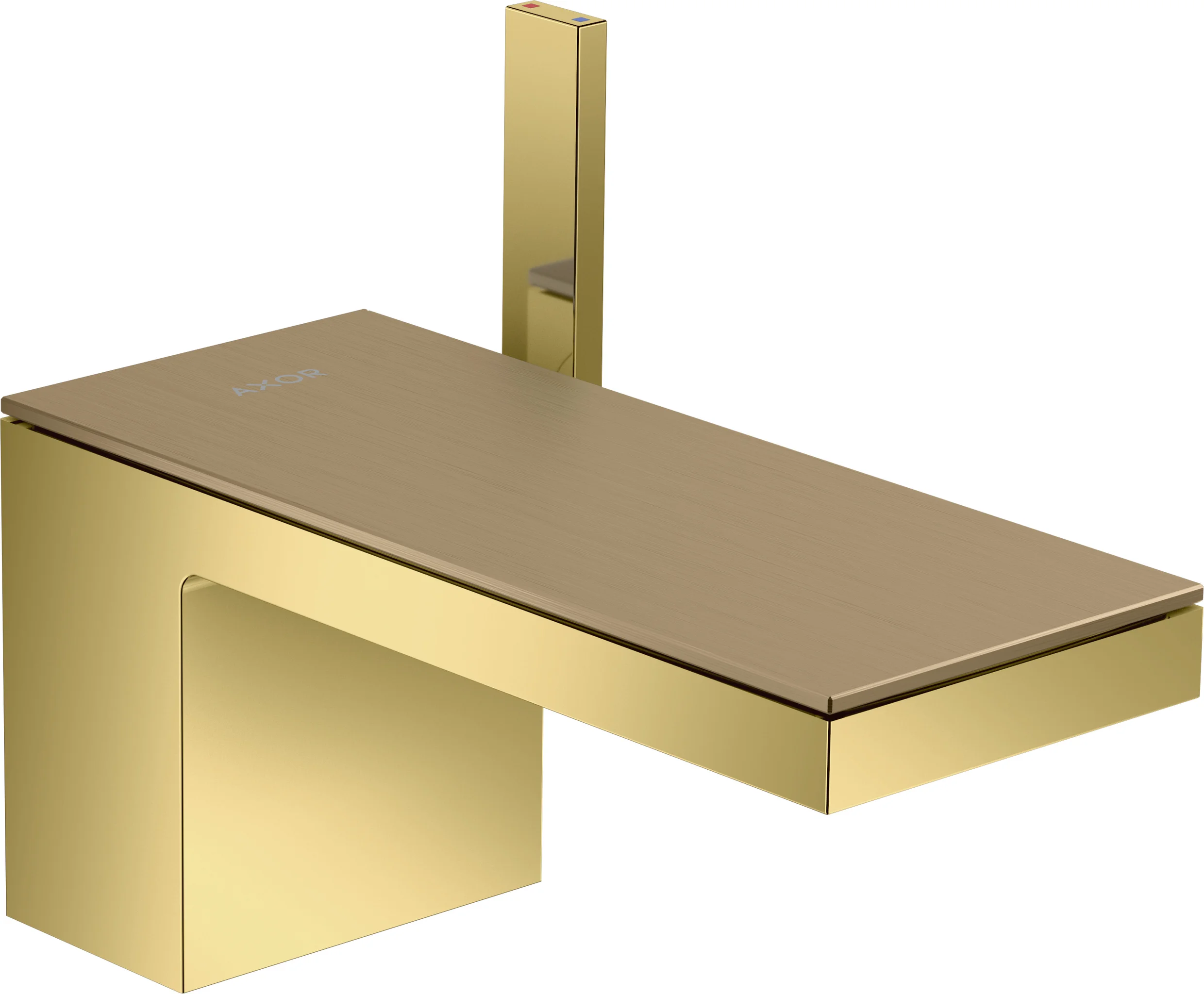 Hansgrohe AXOR MyEdition Platte 200 mm Metall Brushed Bronze abnehmbar