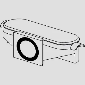 Geruchverschluss-Einsatz 6,2 cm für Duschrinne ES 50 Geruchverschluss-Einsatz 6,2 cm für Duschrinne ES 50