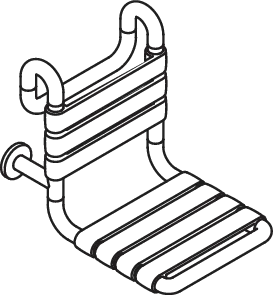 Einhängesitz „Serie 801“ in Lichtgrau Einhängesitz „Serie 801“ in Lichtgrau