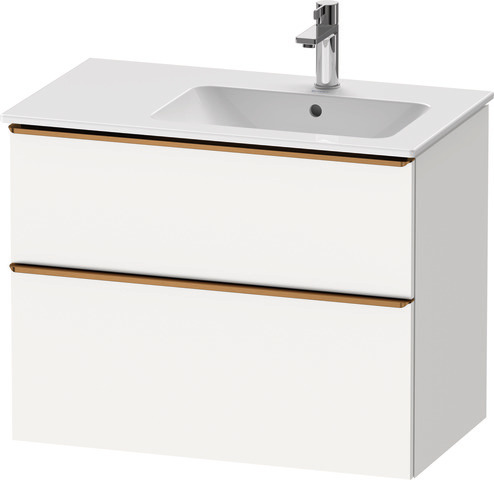 Duravit Waschtischunterschrank wandhängend „D-Neo“ 81 × 62,5 × 46,2 cm