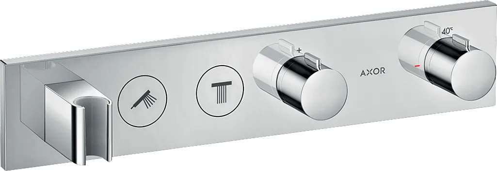 Hansgrohe AXOR ShowerSolutions Thermostatmodul Select 460⁄90 Unterputz für 2 Verbraucher Chrom Farbe: Chrom Hansgrohe AXOR ShowerSolutions Thermostatmodul Select 460⁄90 Unterputz für 2 Verbraucher Chrom Farbe: Chrom