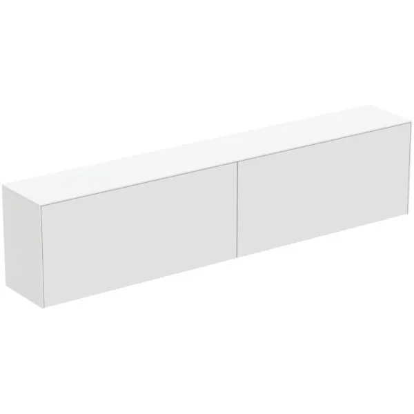 Ideal Standard Waschtischunterschrank „Conca“ 238,7 × 55 × 37,3 cm Weiß matt lackiert