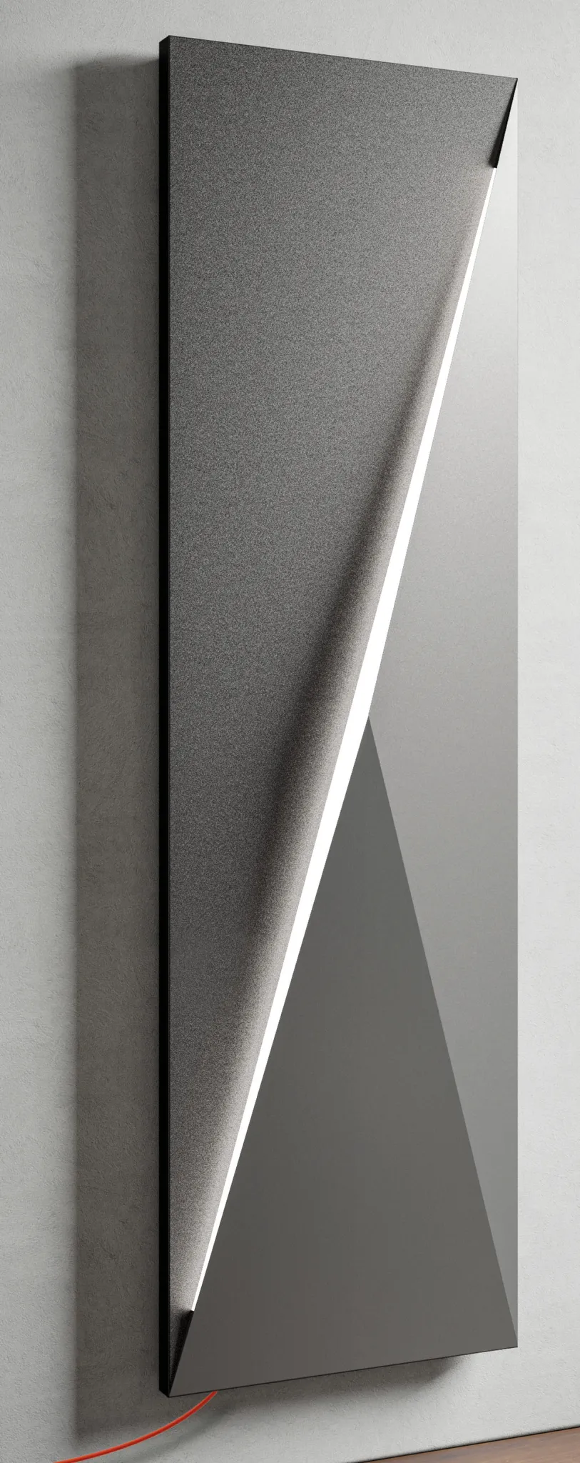 BEMM Design-Elektroheizkörper „Polygon NOW EK“ 50 × 180 cm in Weiß (RAL 9016) BEMM Design-Elektroheizkörper „Polygon NOW EK“ 50 × 180 cm in Weiß (RAL 9016)