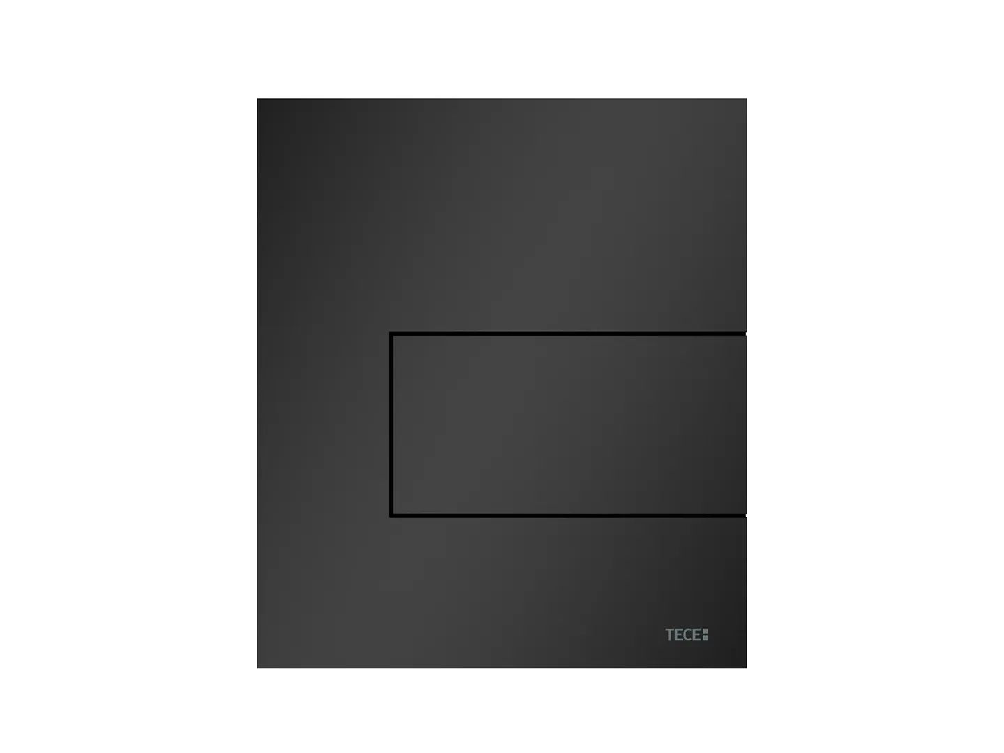 square Urinal-Betätigungsplatte m. Kart. Metall, schwarz matt square Urinal-Betätigungsplatte m. Kart. Metall, schwarz matt