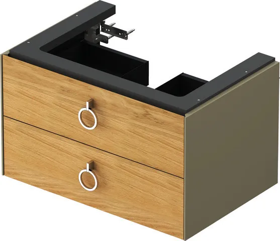 Duravit Waschtischunterschrank wandhängend „White Tulip“ 68,4 × 41 × 45,8 cm Duravit Waschtischunterschrank wandhängend „White Tulip“ 68,4 × 41 × 45,8 cm