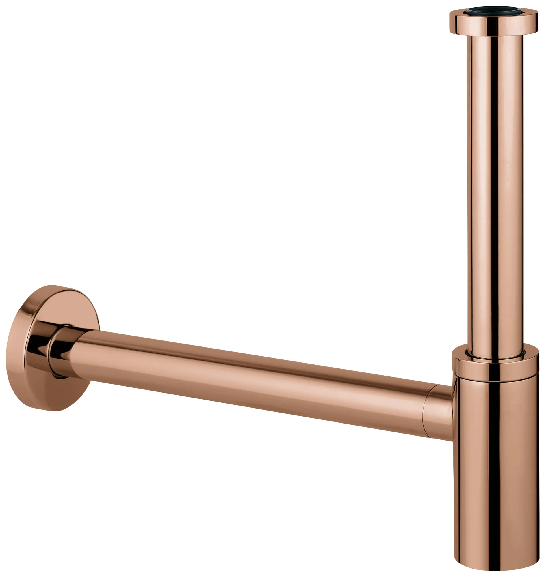 Geruchsverschluss 1 1/4'' 28912, für Waschtische, Messing, große Schubrosette, chrom