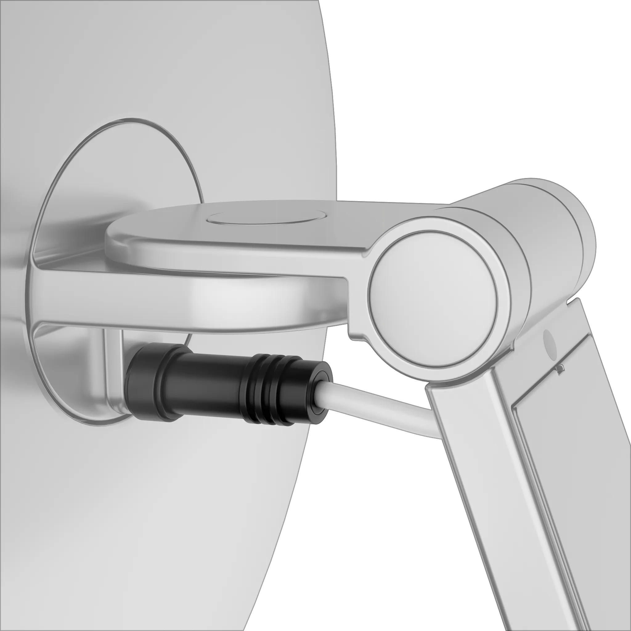 KEUCO Kosmetikspiegel mit Wippschalter „iLook_move“ Rund, mit Beleuchtung in Aluminium-finish, ⌀ 212 mm KEUCO Kosmetikspiegel mit Wippschalter „iLook_move“ Rund, mit Beleuchtung in Aluminium-finish, ⌀ 212 mm