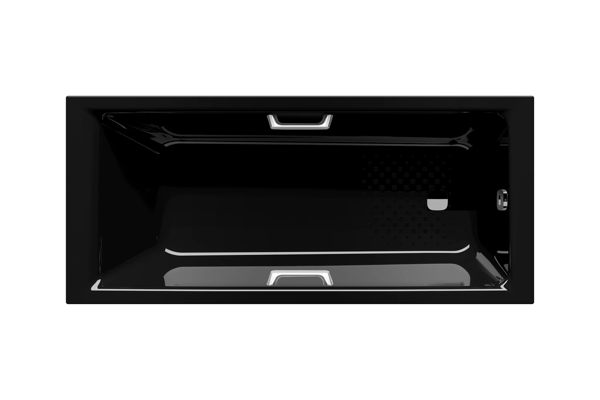 Kaldewei PURO NEXT STAR Badewanne, 1900x900 mm, schwarz, Perl-Effekt, Antislip