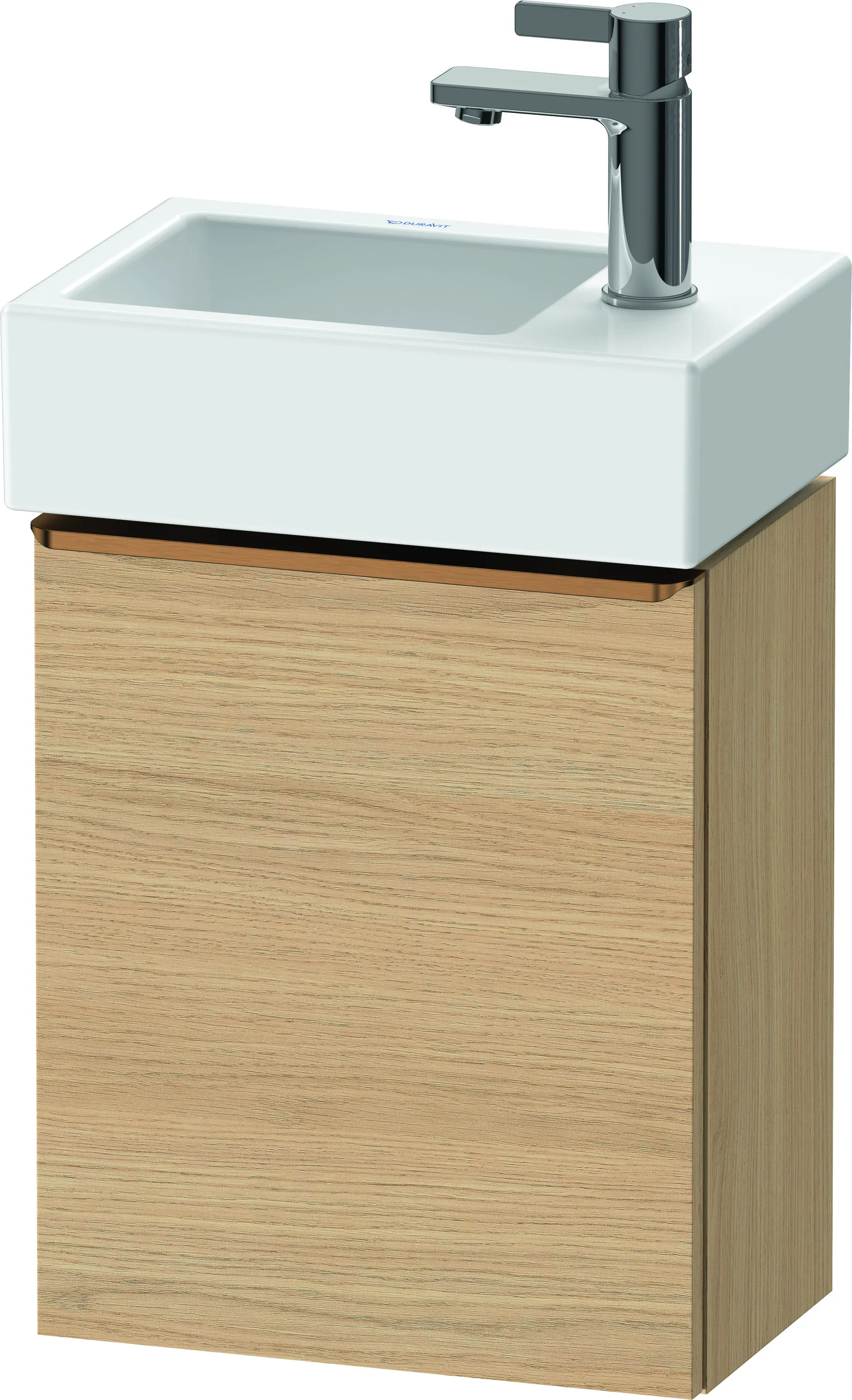 Duravit Waschtischunterschrank wandhängend „D-Neo“ 36,4 × 44 × 22,2 cm Eiche Natur
