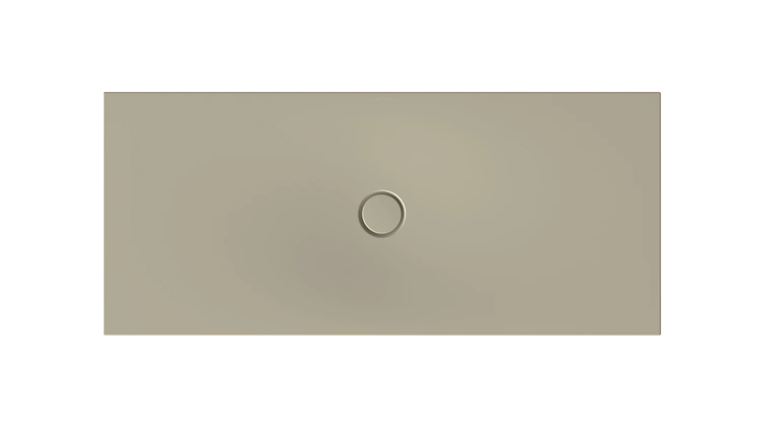 Bette rechteck Duschwanne „BetteFloor“ 1600 × 700 mm mit BetteAntirutsch Pro, ohne Oberflächenveredelung, ohne Wannenträger, in Cashmere