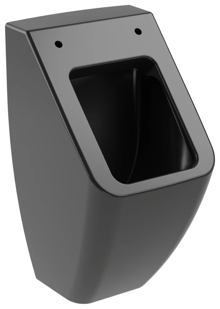 Villeroy & Boch Venticello Absaug-Urinal 5504R1, Rechteck, Pure Black CeramicPlus