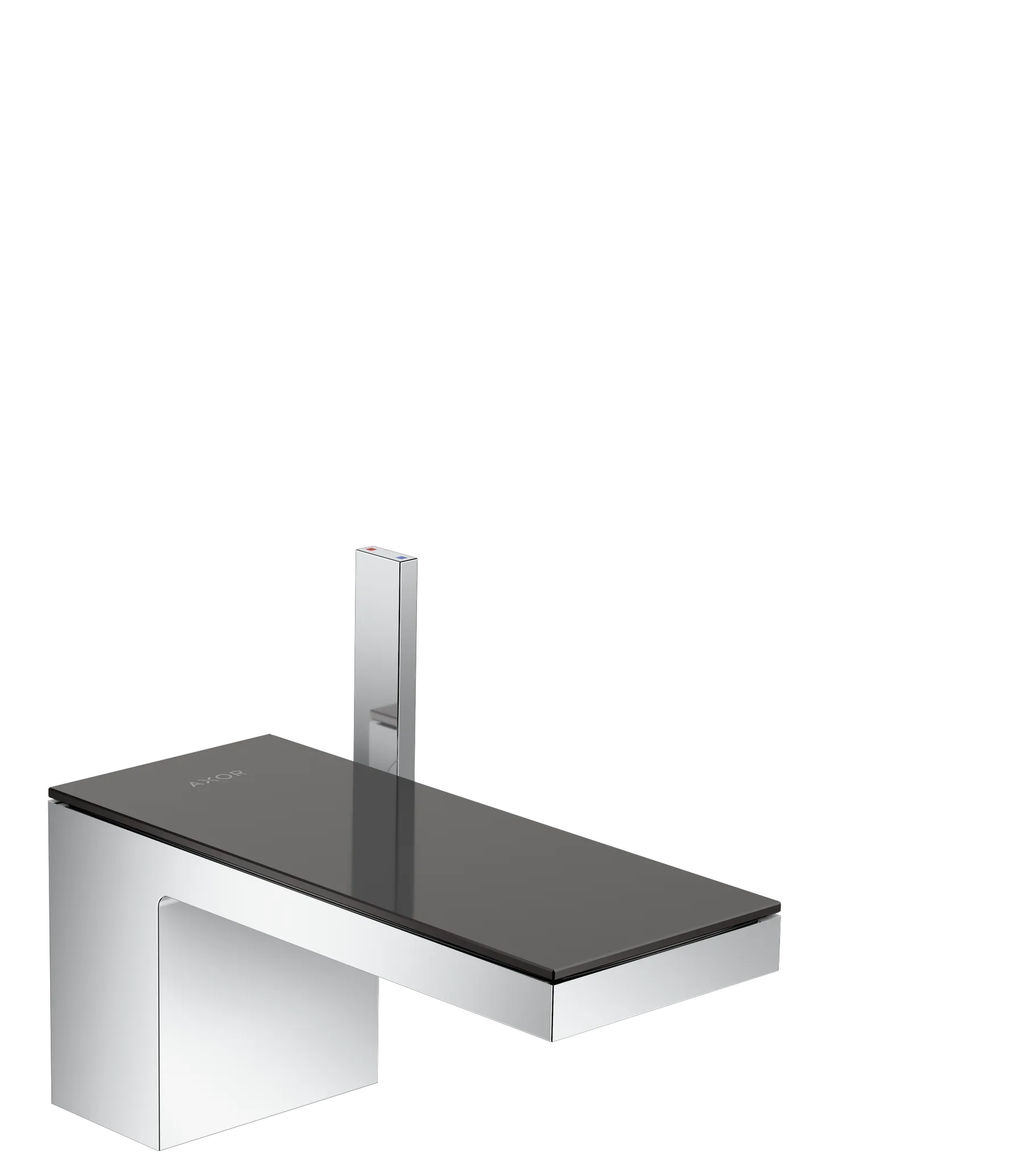 Hansgrohe AXOR MyEdition Einhebel-Waschtischmischer 70 mit Push-Open Ablaufgarnitur ohne Platte, Chrom Hansgrohe AXOR MyEdition Einhebel-Waschtischmischer 70 mit Push-Open Ablaufgarnitur ohne Platte, Chrom