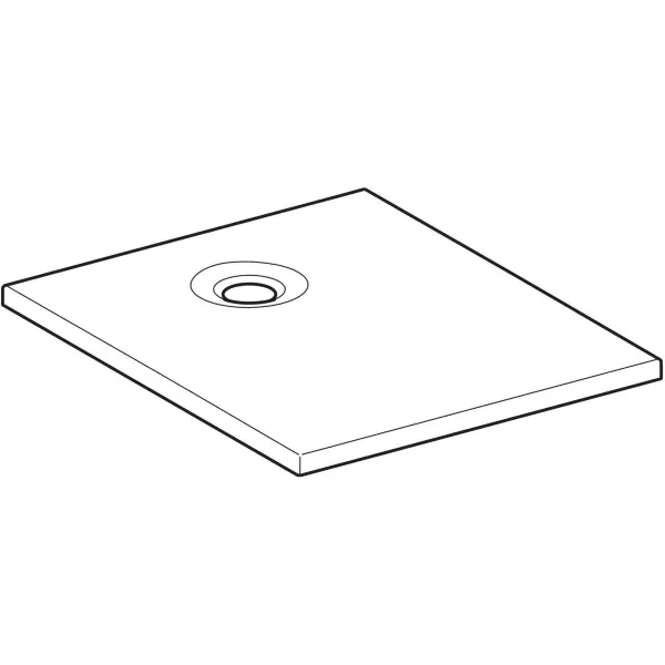 Nemea Rechteckduschwanne: L=140cm, B=80cm