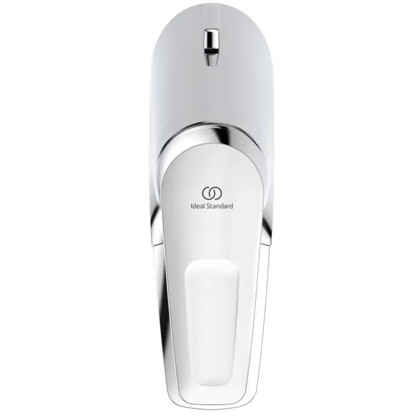 Waschtischarmatur Ceramix Blue, Lift, mit Ablaufgarnitur, herausziehbare Handbrause, Ausladung 136mm, Chrom Waschtischarmatur Ceramix Blue, Lift, mit Ablaufgarnitur, herausziehbare Handbrause, Ausladung 136mm, Chrom