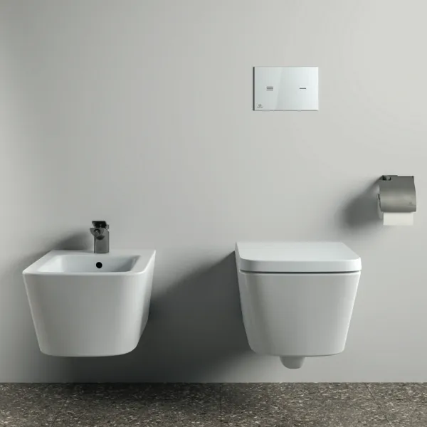 Ideal Standard Conca Cube Papierrollenhalter, eckig, Magnetic Grey Ideal Standard Conca Cube Papierrollenhalter, eckig, Magnetic Grey