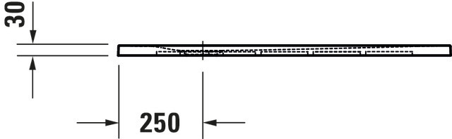 Duravit rechteck Duschwanne „Sustano“ 90 × 80 cm in Weiß Matt