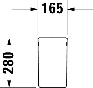Halbsäule ME by Starck für 071945, weiß Halbsäule ME by Starck für 071945, weiß