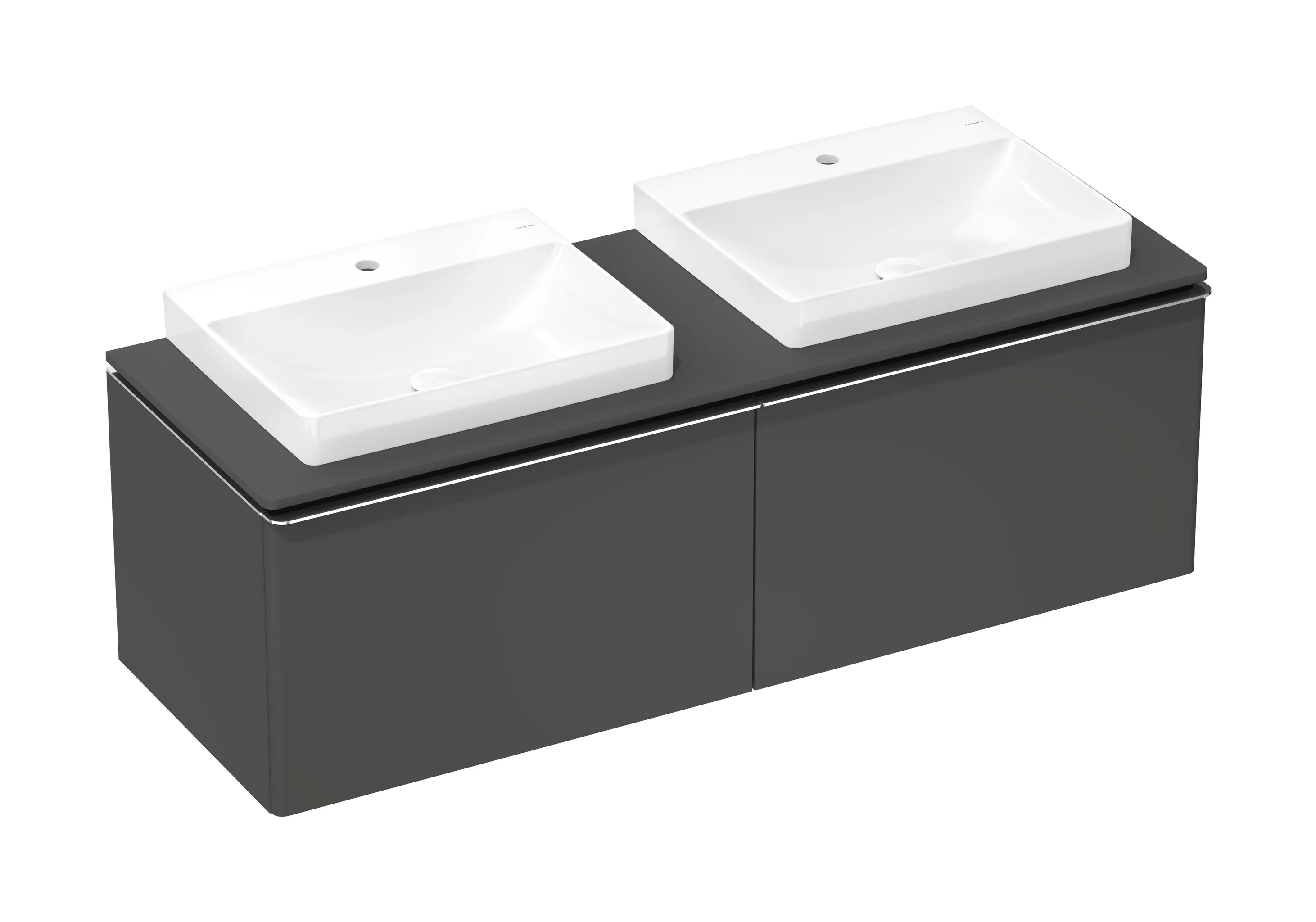 Hansgrohe Xelu Q Aufsatzwaschtisch, weiß, 600x480 mm, geschliffen, SmartClean, glänzend, ohne Überlauf Hansgrohe Xelu Q Aufsatzwaschtisch, weiß, 600x480 mm, geschliffen, SmartClean, glänzend, ohne Überlauf