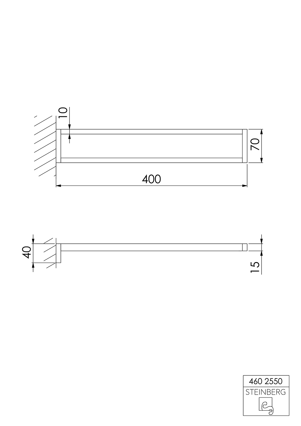 Serie 460 Handtuchhalter Serie 460 Handtuchhalter